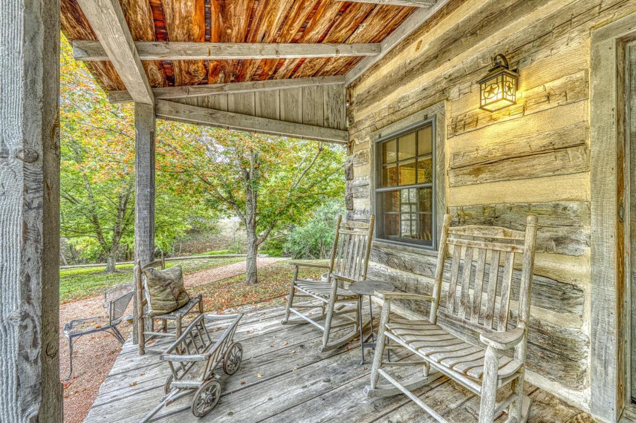 Town Creek Log Cabin Fredericksburg Exterior foto