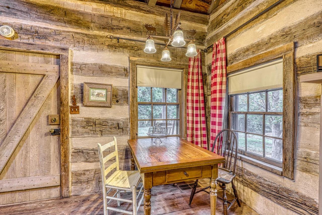 Town Creek Log Cabin Fredericksburg Exterior foto